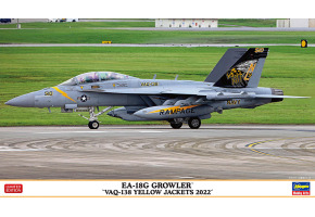 Збірна модель 1/72 Літак Boeing EA-18G Growler - 'VAQ-138 Yellow Jackets 2022 Hasegawa 02461