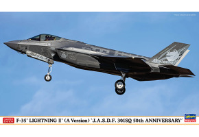 Збірна модель 1/72 Літак Lockheed Martin F-35A Lightning II - 50-ті роковини JASDF 301 SQ Hasegawa 02465