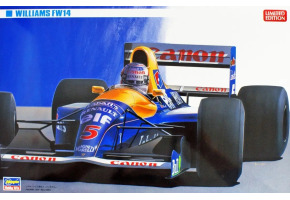 Збірна модель 1/24 Гоночний автомобіль Williams FW14 Hasegawa 20346