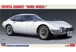 Збірна модель 1/24 Автомобіль Toyota 2000GT 'Wire Wheel' Hasegawa 20617