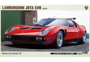 Збірна модель 1/24 Автомобіль Lamborghini JOTA SVR (1975) Hasegawa 21214