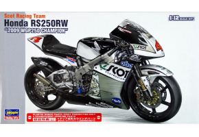 Збірна модель 1/12 Мотоцикл Honda RS250RW Champion WGP 250 2009 Hasegawa 21501