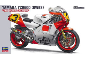 Збірна модель 1/12 Мотоцикл Yamaha YZR500"1988 WGP500 Hasegawa 21503