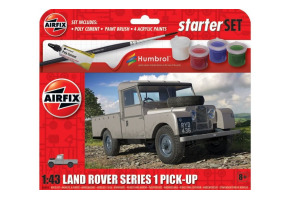 Scale model 1/43 Land Rover Series 1 Pick-Up SUV Starter Kit Airfix A55012