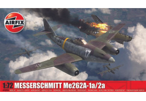Збірна модель 1/72 німецький винищувач Messerschmitt Me262A-2a Airfix A03090A