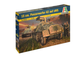 Збірна модель 1/35 15 cm Panzerwerfer 42 auf sWS Italeri 6562