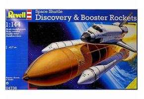Space Shuttle Discovery & Booster Rockets