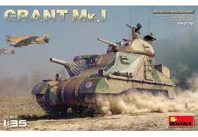 Scale model 1/35 British tank Grant Mk.I Miniart 35276