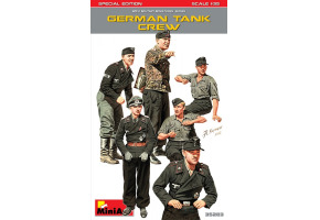 Збірна модель 1/35 Фігури німецький танковий екіпаж. спеціальне видання Miniart 35283