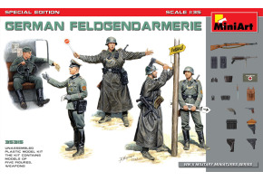 Scale model 1/35 Figures German Field Gendarmerie (Special Edition) MiniArt 35315