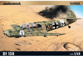 Збірна модель 1/48 Літак Bf 108 Eduard 8078