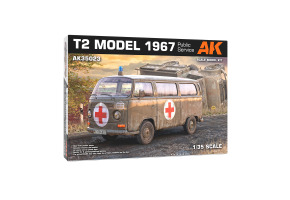 Scale model 1/35 Car T2 1967 (Public Service) AK-interactive 35023