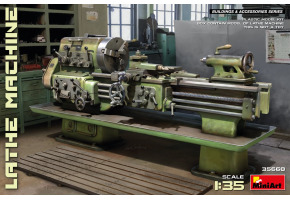 Сборная модель 1/35 Набор токарный станок МиниАрт 35660