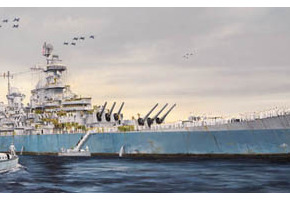 Збірна модель1/200 Військовий корабль США "Missouri" BB-63 Trumpeter 03705