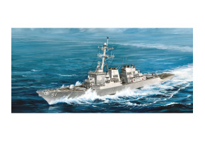 Збірна модель 1/350 Військовий корабель США "Arleigh Burke" DDG-51 Трумпетер 04523