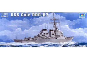 Scale model 1/350 Battleship USS Cole DDG-67 Trumpeter 04524