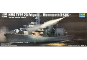 Scale model 1/350 HMS TYPE 23 Frigate – Monmouth (F235) Trumpeter 04547