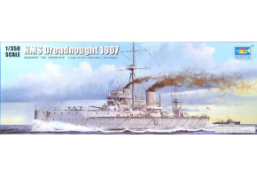 Збірна модель 1/350 Лінкор Королівського флоту HMS Dreadnought, 1907 Trumpeter 05328