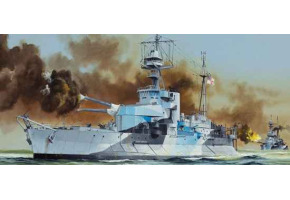 Збірна пластикова модель 1/350 корабель HMS Roberts Monitor Trumpeter 05335