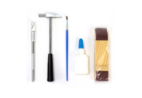 Set of basic tools for modeling in wood - Набір основних інструментів для ліплення по дереву