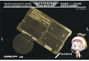 Modern Russian T-55A&Tiran 5/Enigma Grills set（For TAMIYA ）