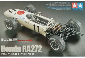 Сборная модель 1/20 Автомобиль Хонда RA272 (Победитель в Мексике 1965 года) Tamiya 20043
