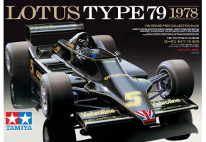 Сборная модель 1/20 Автомобиль Lotus Type 79 1978 Tamiya 20060