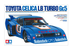 Сборная модель 1/20 Автомобиль Тойота Celica LB Turbo Gr.5 Tamiya 20072