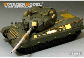 Modern German Leopard 1A3 MBT (Gun barrel Include)