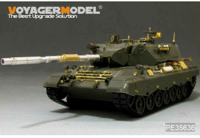 Modern German Leopard 1A4 MBT (Gun barrel Include)