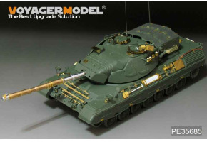 Modern Canadian Leopard C2 MBT (Gun barrel ,smoke discharger，atenna base include)
