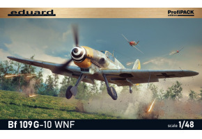 Збірна модель 1/48 Літак Bf 109G-10 WNF/Diana Eduard 82161