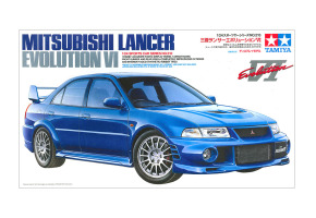 Збірна модель 1/24 Автомобіль Mitsubishi Lancer Evolution VI Tamiya 24213