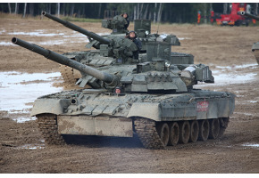 Збірна модель танка T-80UE-1 MBT
