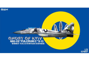 Збірна модель 1/72 Літак MiG-29 9-13 "Fulcrum-C" Привид Києва обмежена серія Great Wall Hobby S7207