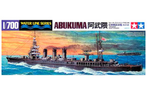 Scale model 1/700 Japanese light cruiser "Abukuma" Tamiya 31349