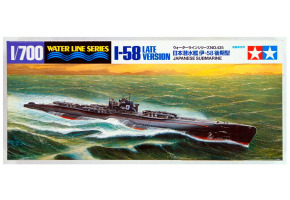 Scale model 1/700 Japanese submarine I-58, late version Tamiya 31435