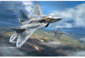 Збірна модель 1/48 винищувач F-22A Raptor