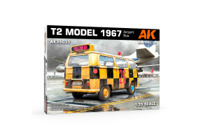 Збірна модель 1/35 Автобус для аеропорту T2 1967 AK-interactive 35033