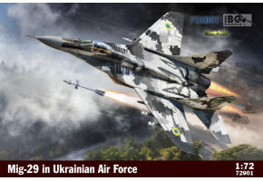 Збірна модель 1/72 Літак Міг-29 ВВС України IBG Models 72901