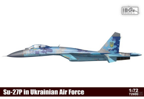 Збірна модель 1/72 Літак Су-27П ВПС України IBG Models 72906