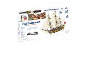 Vessel HMS Endeavour. 1:65 Wooden Model Ship Kit