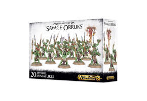 Ігровий набір Warhammer AGE OF SIGMAR - BONESPLITTERZ SAVAGE ORRUKS