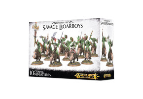 Ігровий набір Warhammer AGE OF SIGMAR - BONESPLITTERZ SAVAGE BOARBOYS