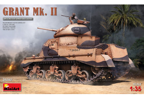 Scale model 1/35 British tank Grant Mk. II MiniArt 35282