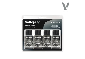 Набір акрилових фарб Металева панель (Metallic Panel) VAL 77601