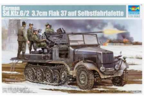 German Sd.Kfz.6/2  3.7cm Flak 37 auf Selbstfahrlafette