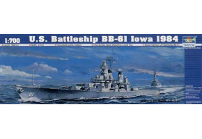 U.S. Battleship BB-61 Iowa 1985