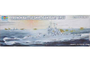 French Battleship Jean Bart 1950