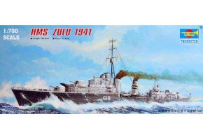 Tribal-class destroyer HMS Zulu (F18)1941